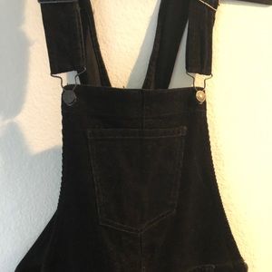 Forever 21 Pants - Black corduroy overalls Forever 21 Pants - Black corduroy overalls